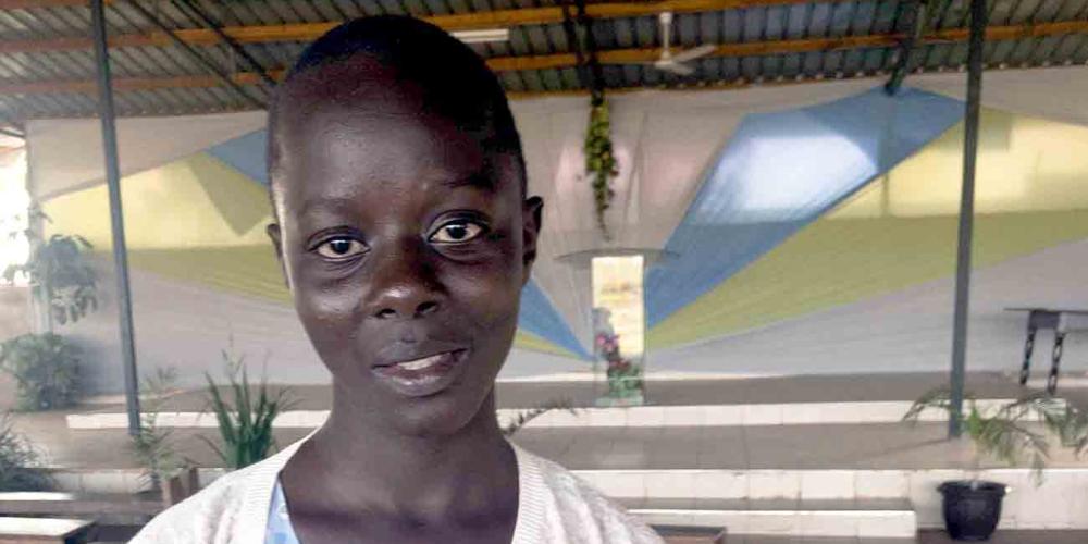 Magdaline Cherotich, 14, says God has blessed her family just like He blessed Job. (Andrew McChesney / Adventist Mission)
