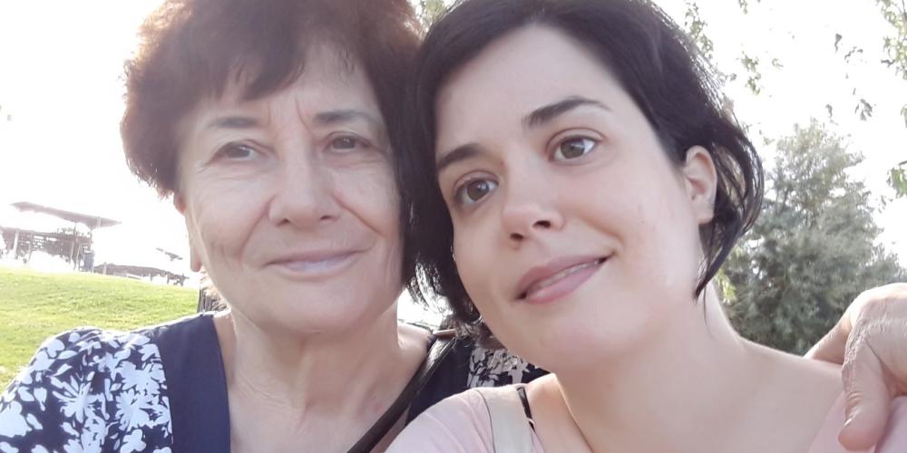 Pilar Laguardia, 73, left, with her daughter, Rebeca Ruiz Laguardia, 34. (Family photo)